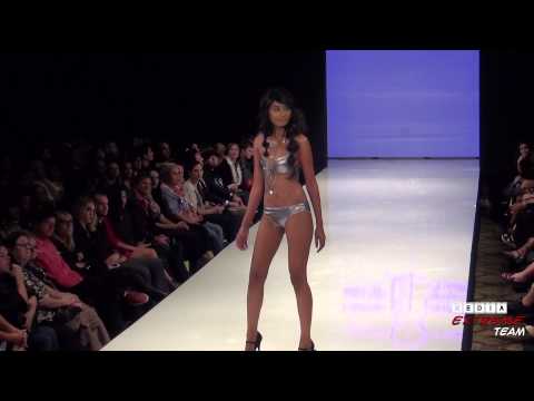 Courtney Allegra hits the runway at Art Heart during LA Fashion Week