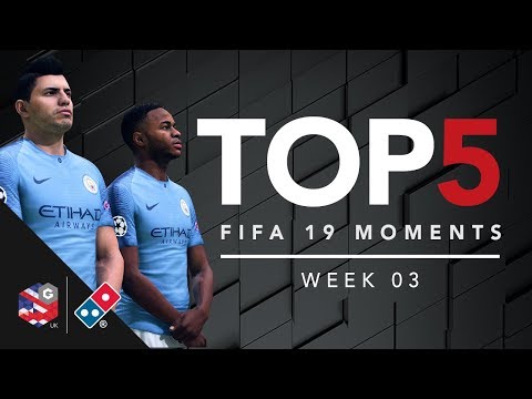 TOP 5 FIFA 19 Goals and Moments - Gfinity Elite Series Delivered by Domino's S4 W3