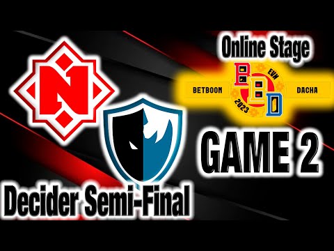 Nemiga VS Level UP(LVLUP) - GAME 2 -Decider Lower Bracket Final - Betboom Dacha - Highlights DOTA 2