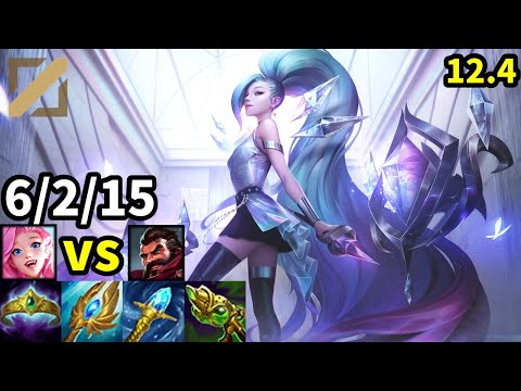 Seraphine Mid vs Graves - KR Master | Patch 12.4