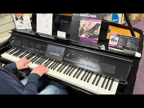 Yamaha Clavinova CVP-909GP Digital Piano  Speak Softly Love (from The Godfather)  #piano #music