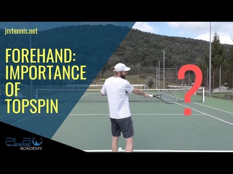 Forehand: Importance of Topspin I JM Tennis - Online Tennis Training Programs