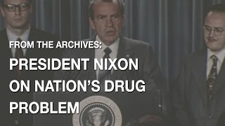 President Nixon Declares Drug Abuse &quot;Public Enemy Number One&quot;