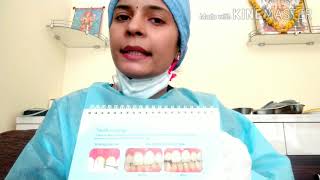 Dental treatment information. Root canal treatment, scaling, braces. In easy language