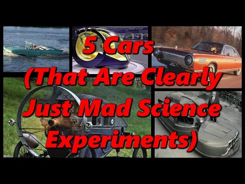 5 Cars That Were Clearly Just Mad Science Experiments | History in the Dark
