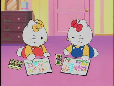 hello kitty youtube thumbnail