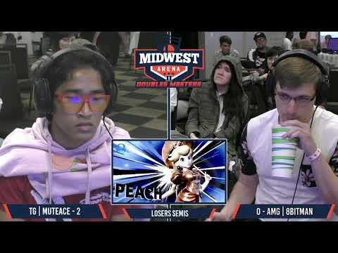 Midwest Arena II Top 8: AMG | 8BitMan (ROB) vs TG | MuteAce (Peach)