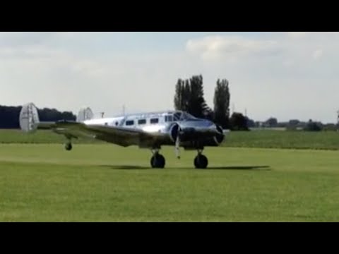 Vintage aircraft takeoff | LOW GROUND CLEARANCE | EBNM Temploux airfield | Cockpit view | Pilot life