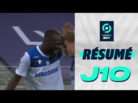 Résumé 10ème journée - Ligue 2 BKT / 2023-2024