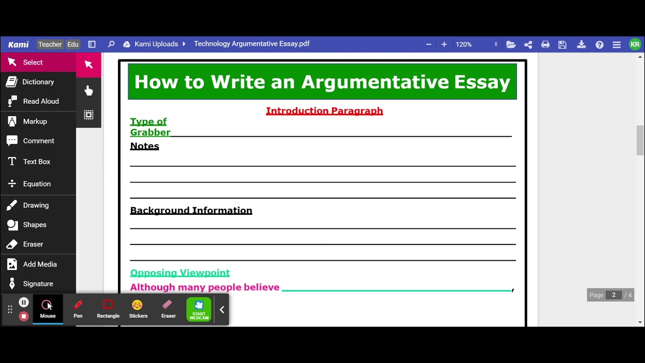 Technology Argumentative Essay.pdf