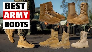 Best Army Boots 2025 🥾 Top 5 Tactical & Military-Grade Boots | TechMirror