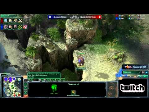 Game 1 - Quantic.NaNiwa vs Dignitas.JonnyREcco - TSL4 Ro32 Match 5