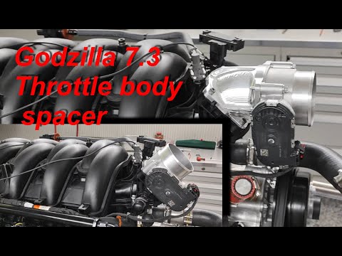 Ford 7.3 Godzilla Throttle body spacer