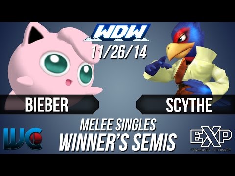 WDW 11/26/14 - Bieber (Jigglypuff) vs. Scythe (Falco) Melee Winner's Semis