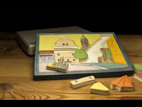 Pirnaer Unikat - Holzpuzzle "Stadtkirche St. Marien"