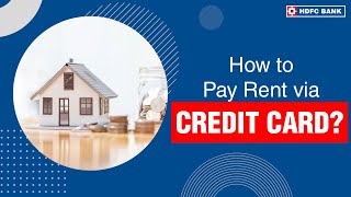 How to Pay Rent via Credit Card? Steps to Pay Rent with an HDFC Credit Card via PayZapp