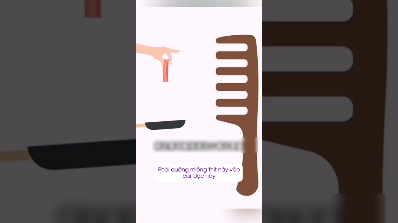 Hất miếng thịt xông khói 200 IQ