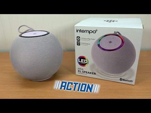 Intempo Aria XL 20w Bluetooth €18,95,- RGB Speaker ... Cool Sound!!