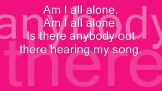 Alone - Claude Kelly lyrics