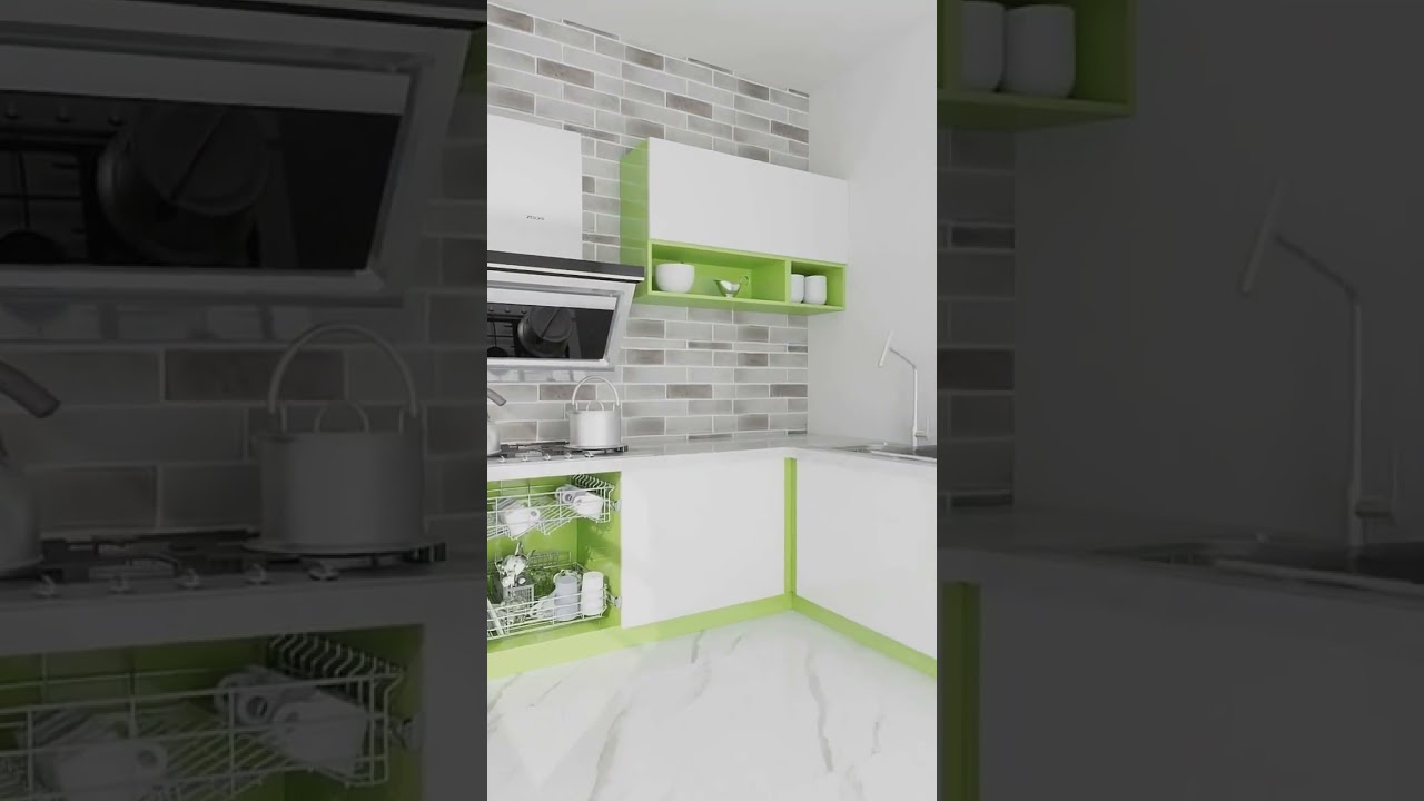 A Classic Modern Kitchen #shorts