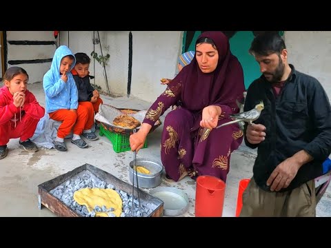 From Traditional Bread to Family Care | A Day of Work, Sharing & Love in Nomadic Life 🌾🥖