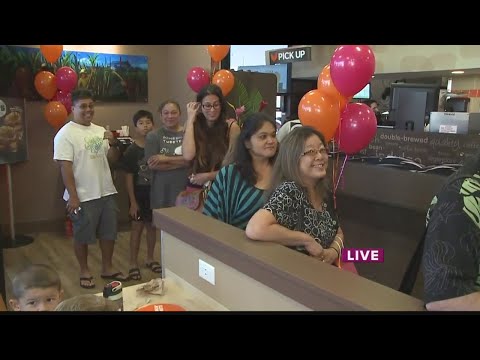 Dunkin' Donuts celebrates grand opening in Kapolei