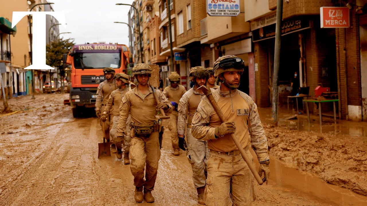 LIVE: Clean-up operation underway in flood-hit Valencia