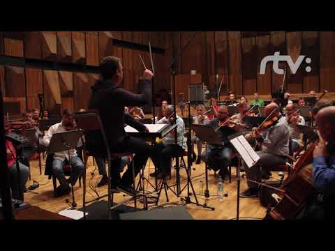 SOSR - nahrávanie novej verzie skladby Holubička (Adam Ďurica/Sima Martausová)