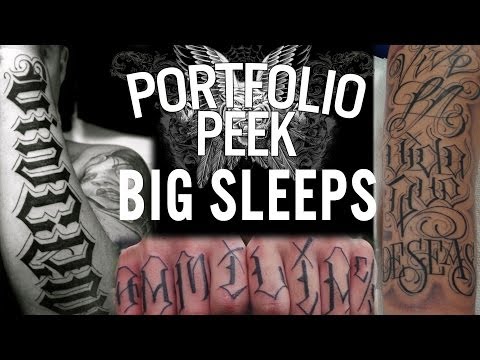 Portfolio Peek - Big Sleeps