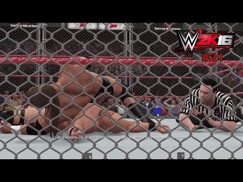WWE 2K16 : Triple H Vs Steve Austin - No way out 2001 - Showcase 21
