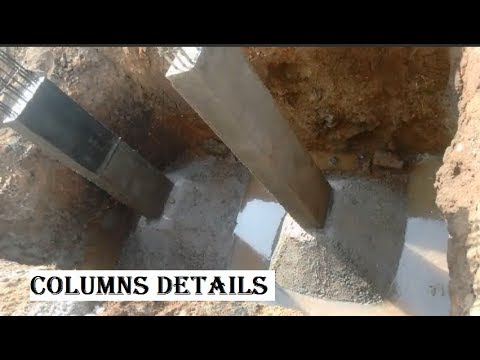 columns building construction part-8 / watch #civiltechconstructions