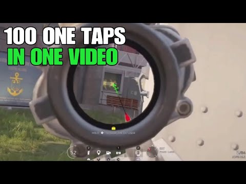 100 One Taps In 1 Video With Music - Rainbow Six Siege