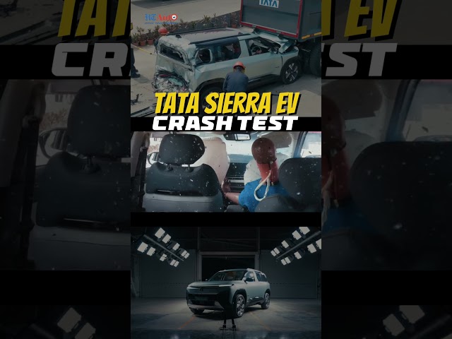 Tata Sierra EV: Crash Test