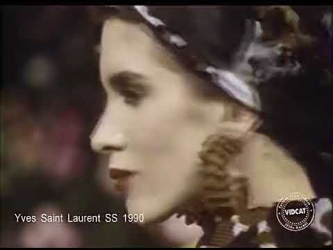 Yves Saint Laurent Spring 1990 Haute Couture