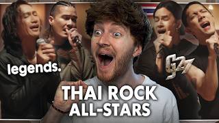 Download lagu THAI ROCK ALL-STARS! (G27 Medley - Bodyslam, Sweet Mullet, Potato & More | Reaction) mp3