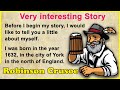 Robinson Crusoe story | Audiobook with subtitles| Learn English Through story. English story