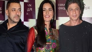 Salman Khan With Katrina Kaif And Shah Rukh Khan At Baba Siddique's Iftar Party