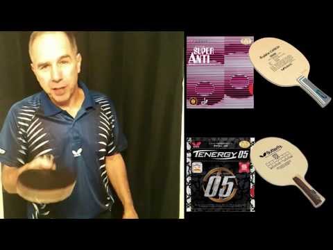 Dan Seemiller's Butterfly Table Tennis Equipment