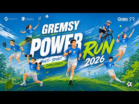 GREMSY POWER RUN 2026 TRỞ LẠI VỚI PHIÊN BẢN MULTI-SPORT CHALLENGES