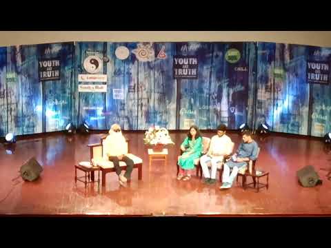 sadhguru arrived at iit kanpur