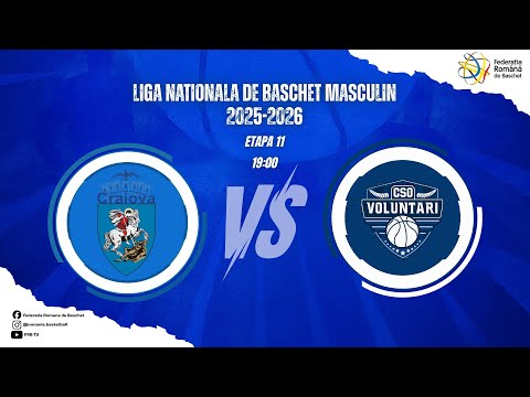Liga Nationala de Baschet Masculin 25/26 - SCMU Craiova vs CSO Voluntari