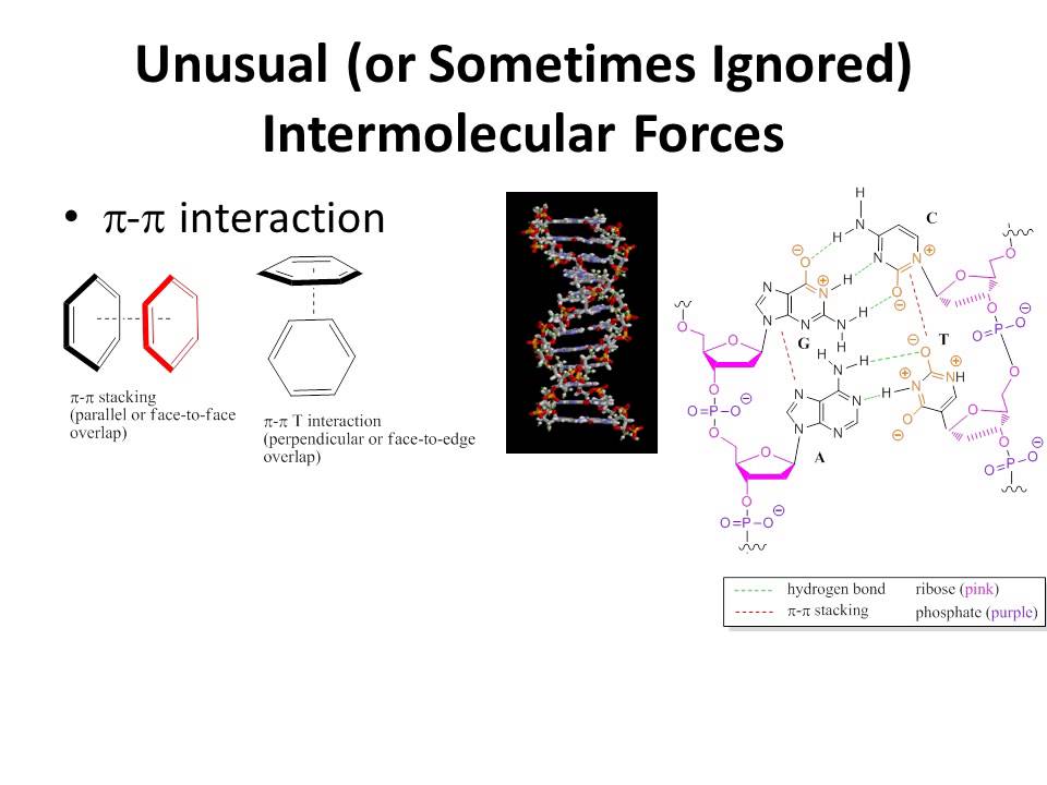 Unusual or Sometimes Ignored Intermolecular Forces