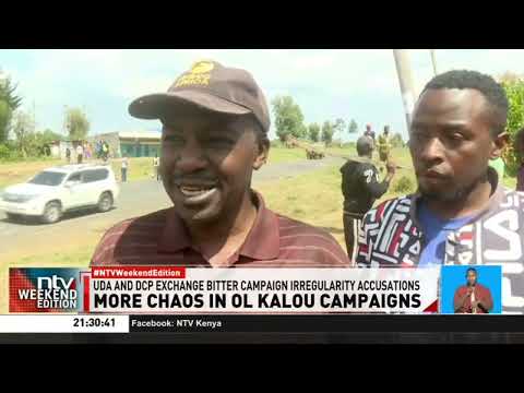 Chaos rock Ol Kalou ahead of parliamentary mini-poll