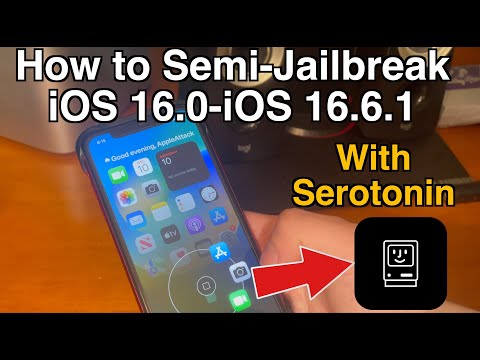 How to Semi-Jailbreak iOS 16.0-16.6.1 with Serotonin!  [A12-A16/M1 NO PC ALL DEVICES]