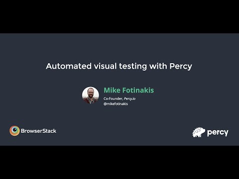 [Webinar] Automating visual testing with Percy
