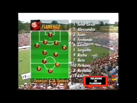 Flamengo 2x0 Palmeiras - Brasileiro 2001 (Rede Globo)