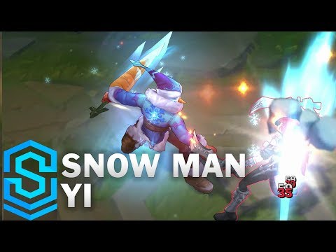 Snow Man Yi Skin Spotlight - League of Legends