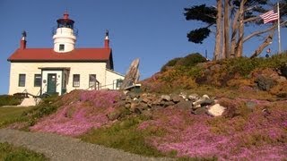 preview picture of video 'Stunning Battery Point and Lighthouse - Crescent City, California'