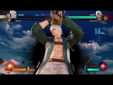 MvC Infinite: Week 2 Online Play pt3 - vs. Spider-Man/Dante
