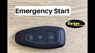 Ford C-Max Key problem HOW TO start car